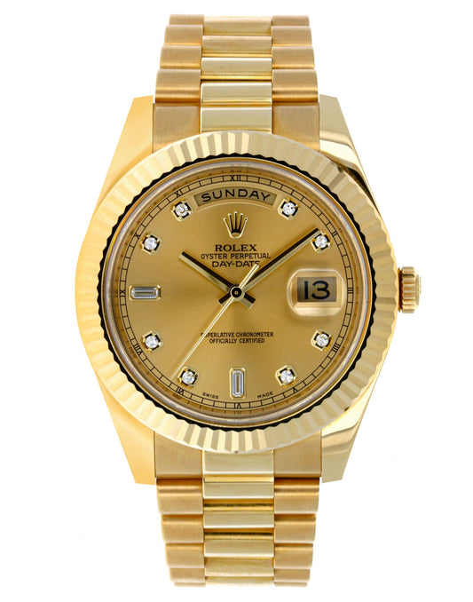 ROLEX DAY DATE II 41MM (2015 B+P) #218238 BY APPOINTMENT ONLY