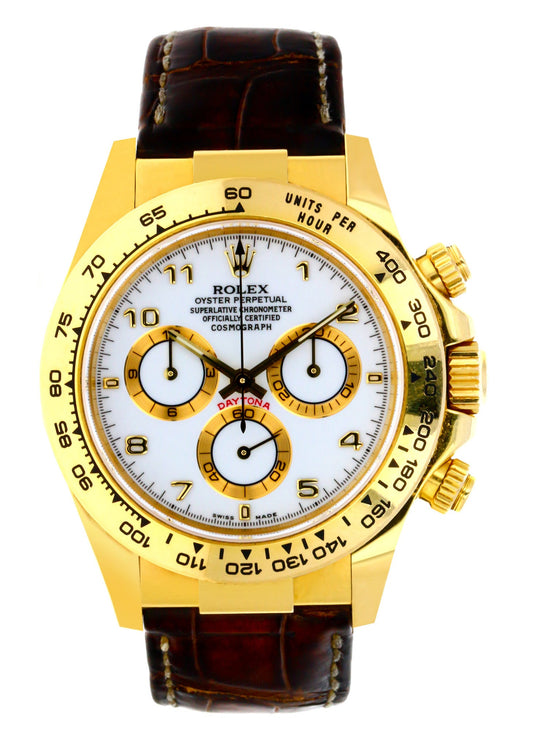 ROLEX DAYTONA 40MM (2001) #116518 BY APPOINTMENT ONLY