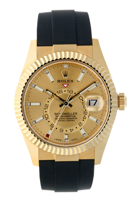 ROLEX SKYDWELLER 42MM (2022 B+P) #326238 BY APPOINTMENT ONLY